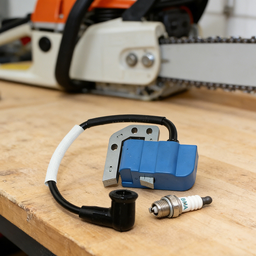 Gardening Tools B&Q - Replacement Kit Ignition Coil Chainsaw Maintenance