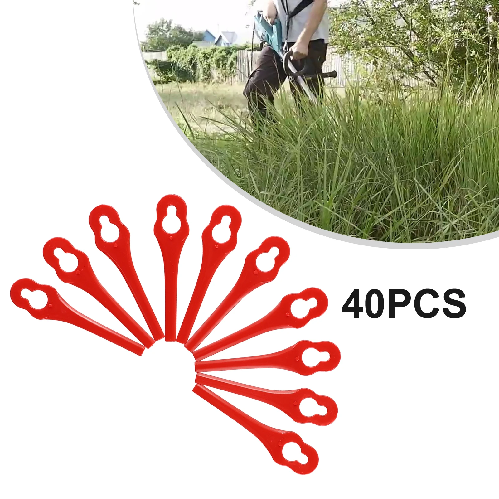 40pcs 83mm Plastic Blades For  - огляд і ціна Gardening Tools Lidl