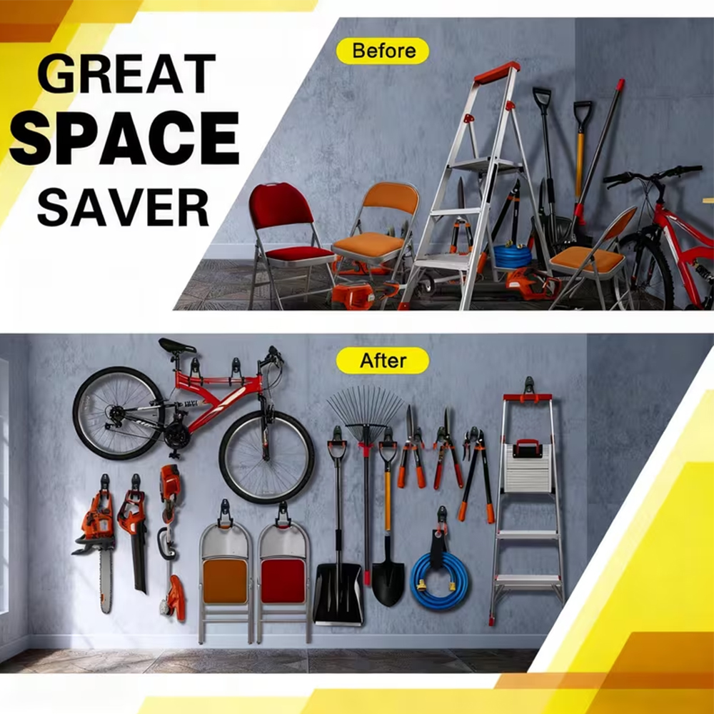 Heavy Duty Wall Mount Metal Ho - огляд і ціна Gardening Tools Organizer