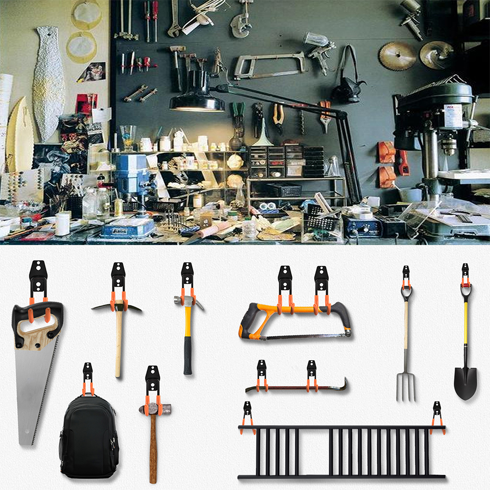 Heavy Duty Wall Mount Metal Ho - огляд і ціна Gardening Tools Organizer