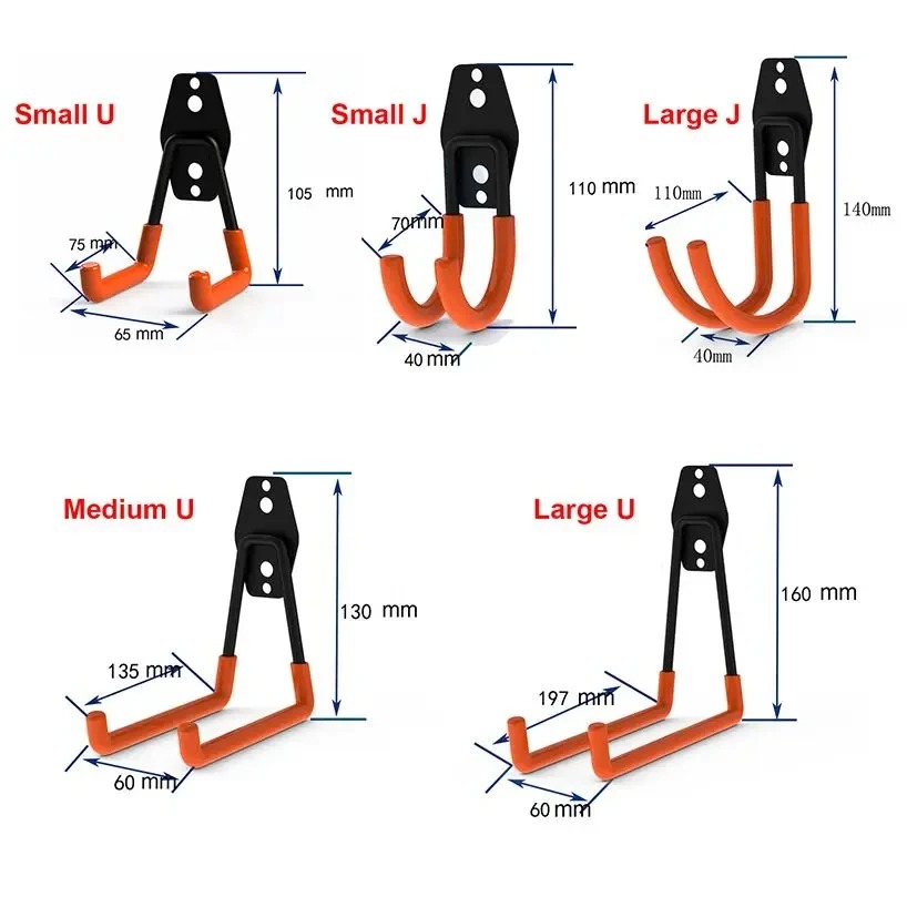 Heavy Duty Metal Hook Garage O - огляд і ціна Gardening Tools Organizer