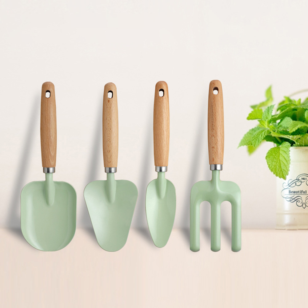 4 Pcs Gardening Tools With Woo - огляд і ціна Gardening Tools 5 Year Old