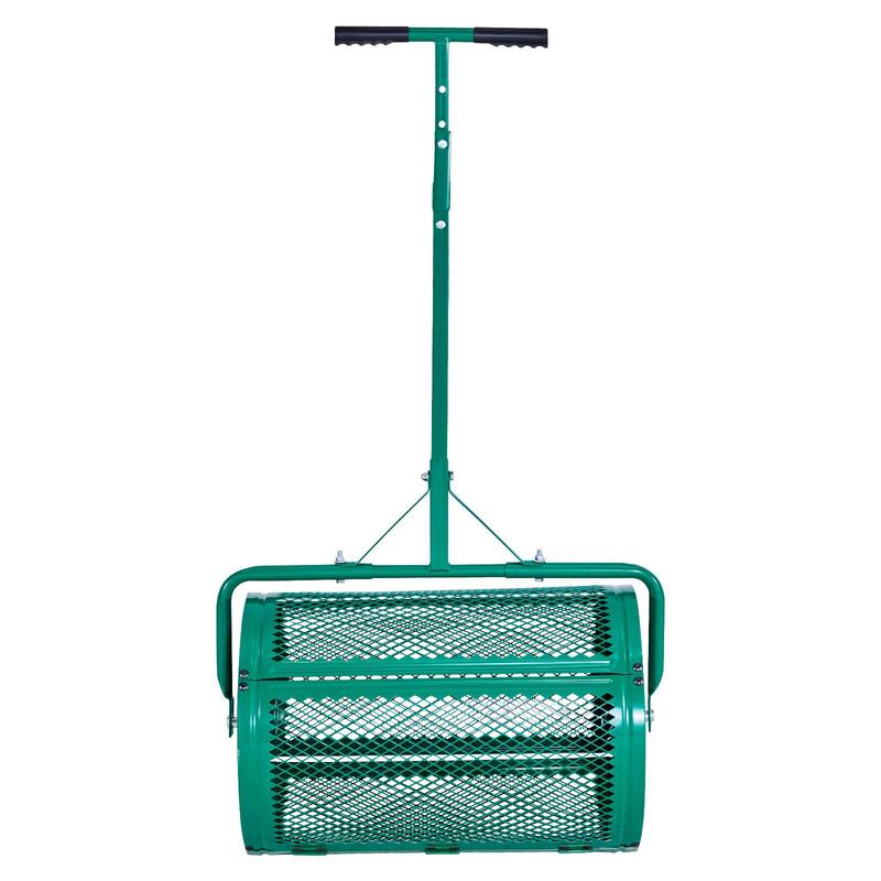 Compost Spreader, 24 in Wide P - огляд і ціна Grass Seed Spreader