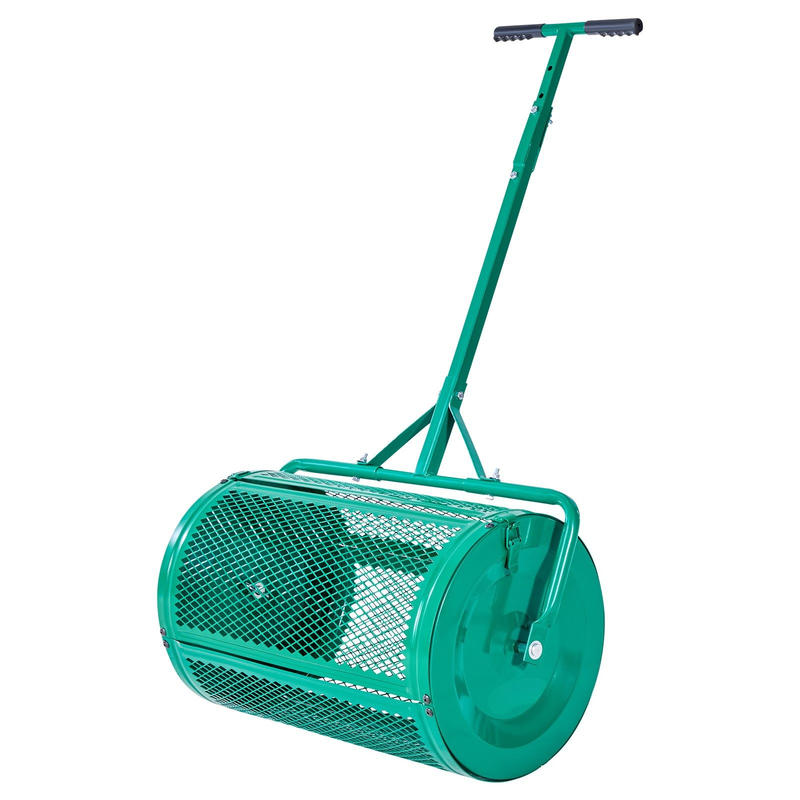 Compost Spreader, 24 in Wide P - огляд і ціна Grass Seed Spreader