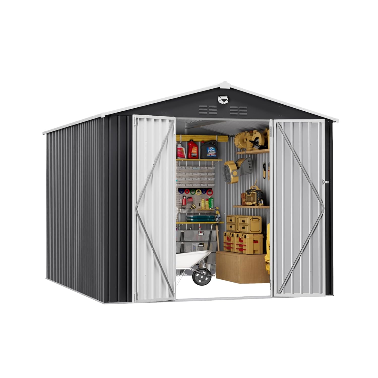 10x12 FT Metal Outdoor Storage - огляд і ціна Gardening Tool