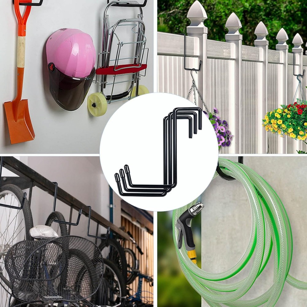 Larg 2/3/4/6/9 PCS Garage Hook - огляд і ціна Gardening Tools Organizer
