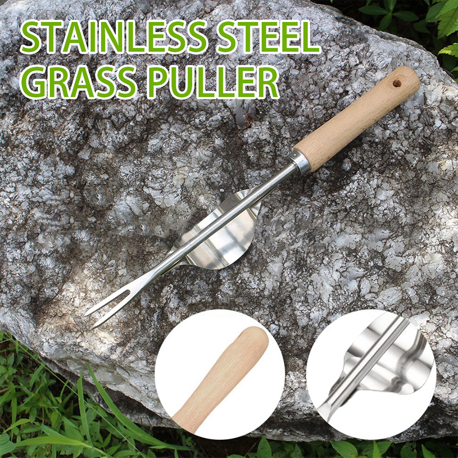 Handheld Weeder Tool Stainless - огляд і ціна Grass Seed Spreader