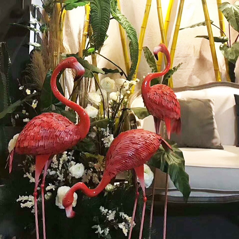 Flamingo Garden Ornament Outdo - огляд і ціна Gardening Tools Photo