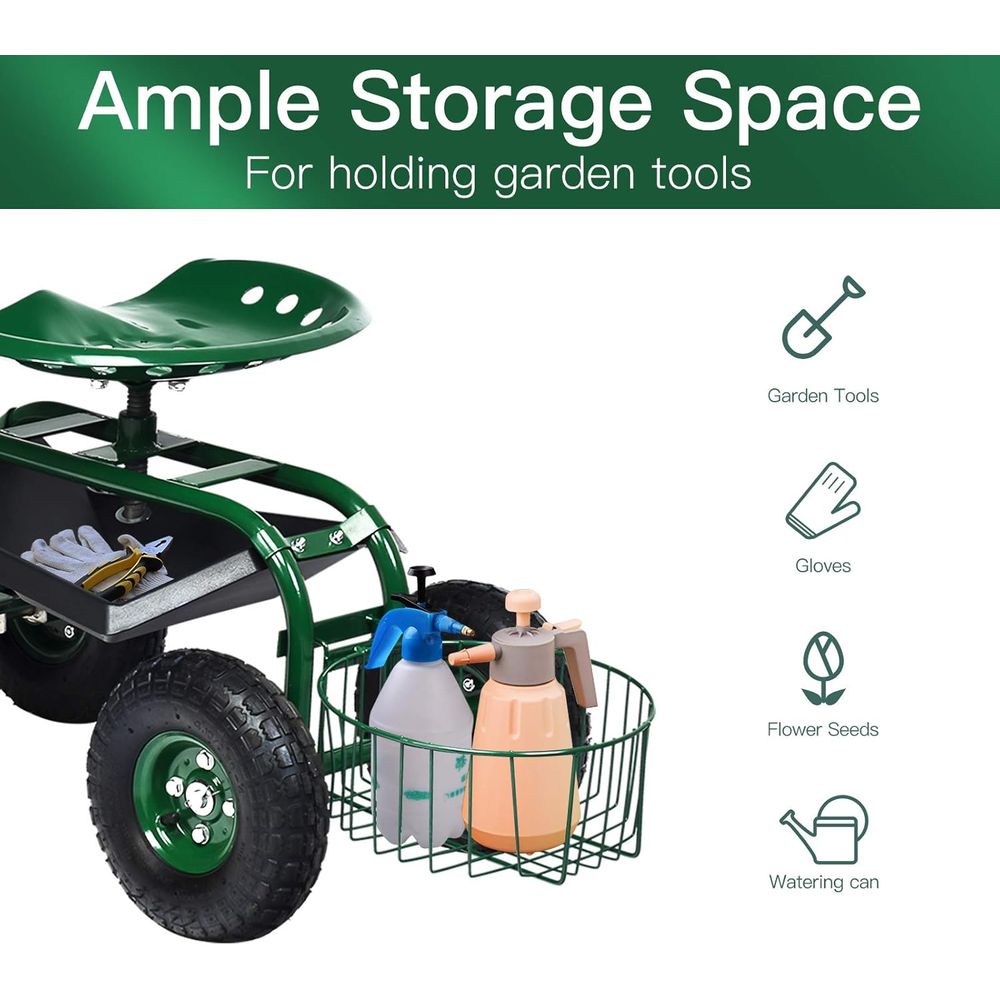Garden Cart with Seat, Gardeni - огляд і ціна Gardening Tools B&Q