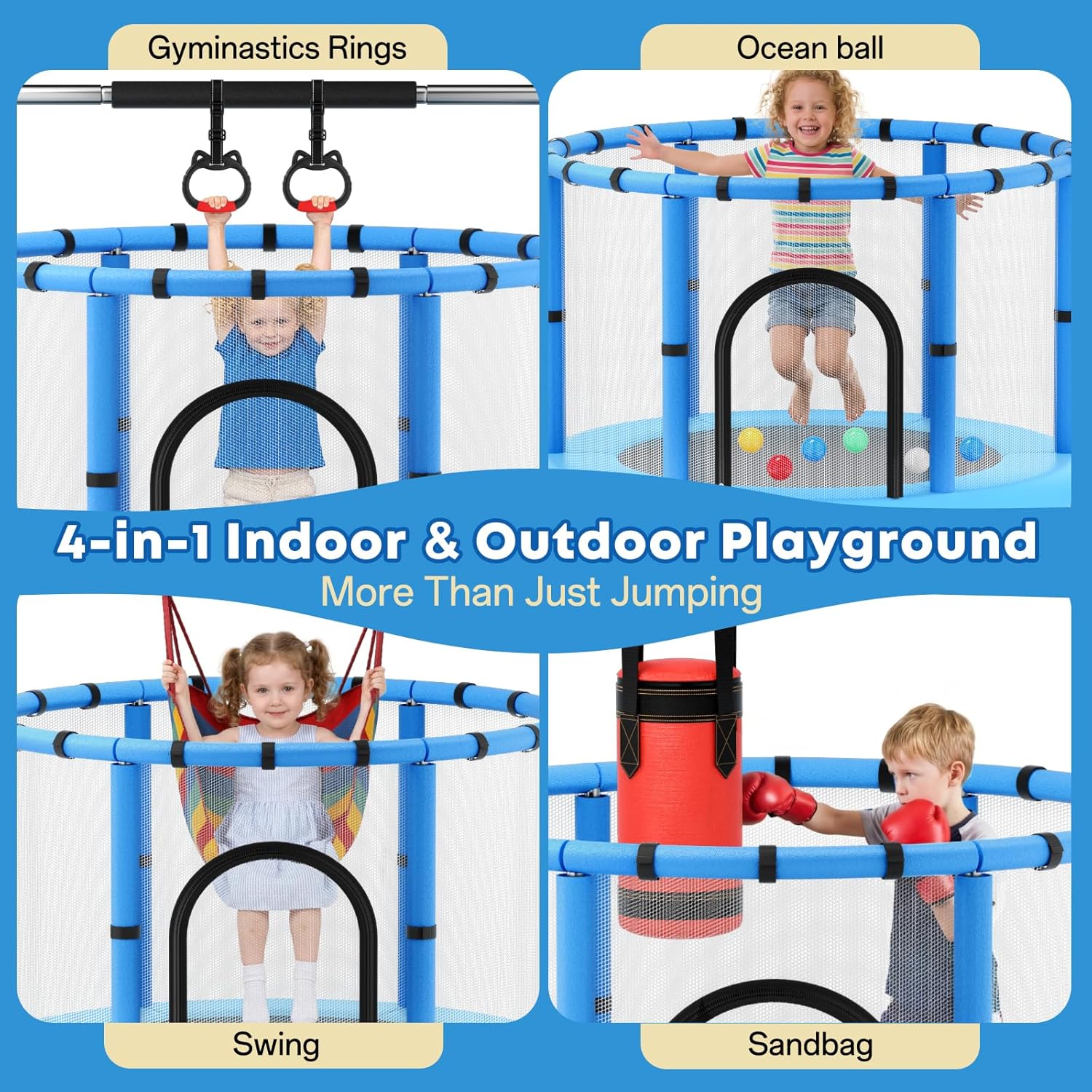 Toddler Trampoline,Trampoline  - огляд і ціна Gardening Tool