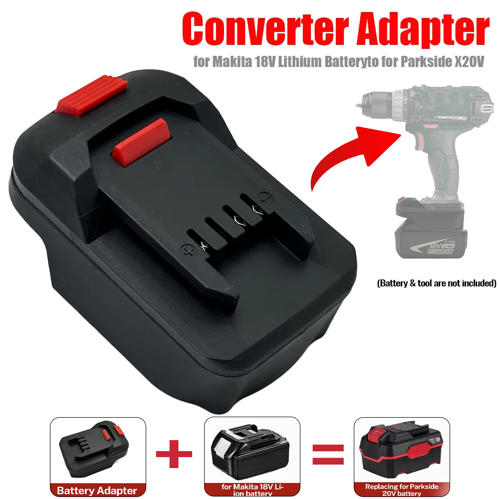 Battery Adapter Converter for  - огляд і ціна Gardening Tools Lidl