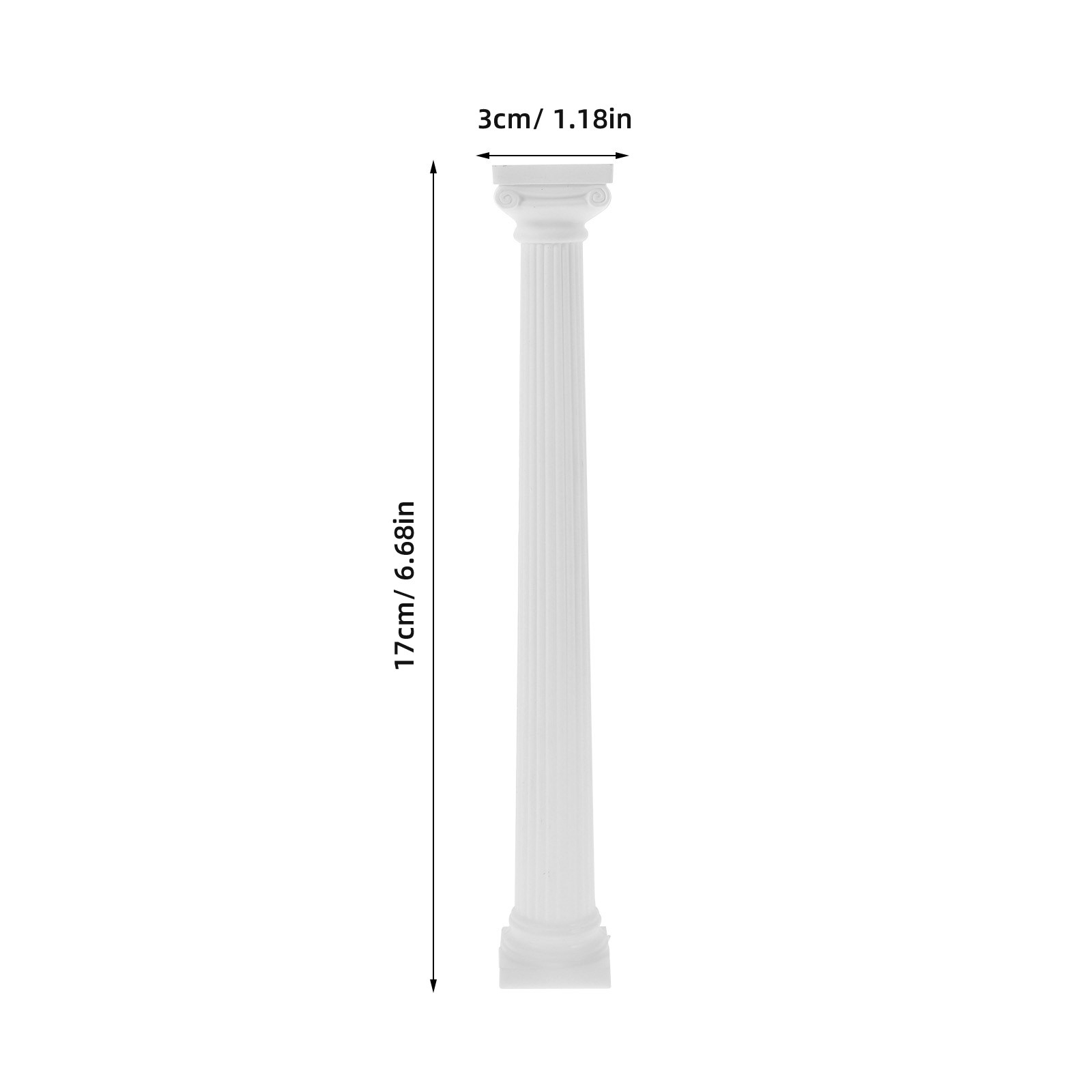 6Pcs Roman Pillar Mini Column  - огляд і ціна Gardening Tools Photo