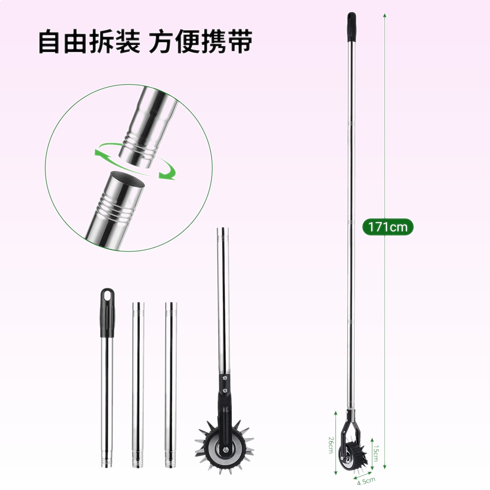 Amazon New Wheeled Manual Lawn - огляд і ціна Gardening Tools Amazon