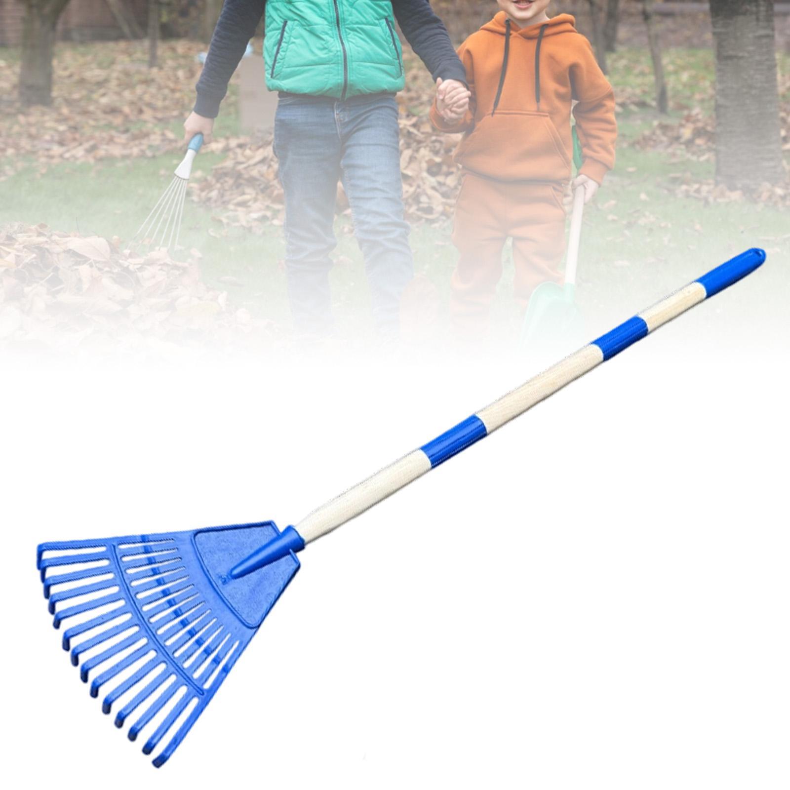 Small Leaf Rake 3 Sections Ste - огляд і ціна Gardening Tools 5 Year Old