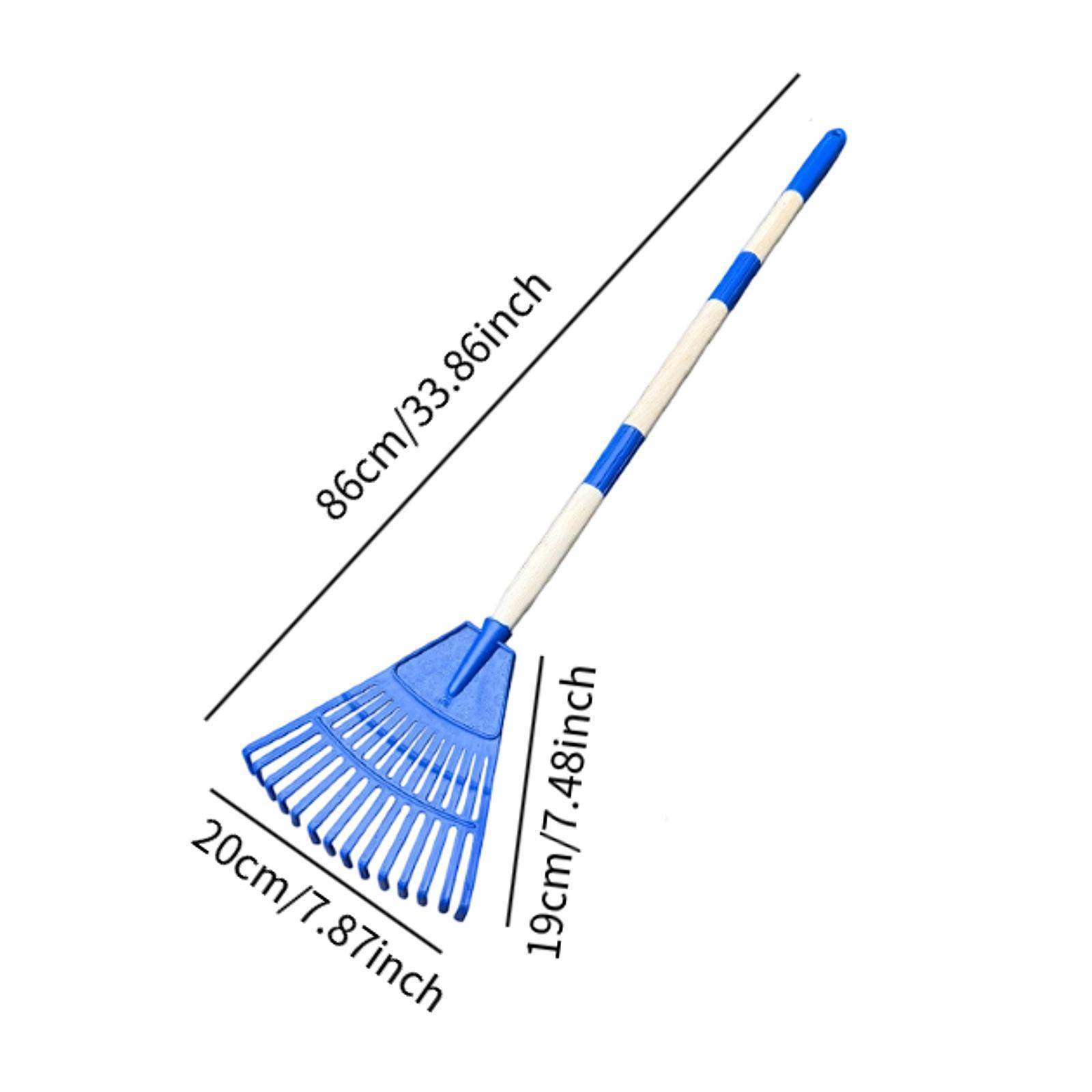 Small Leaf Rake 3 Sections Ste - огляд і ціна Gardening Tools 5 Year Old