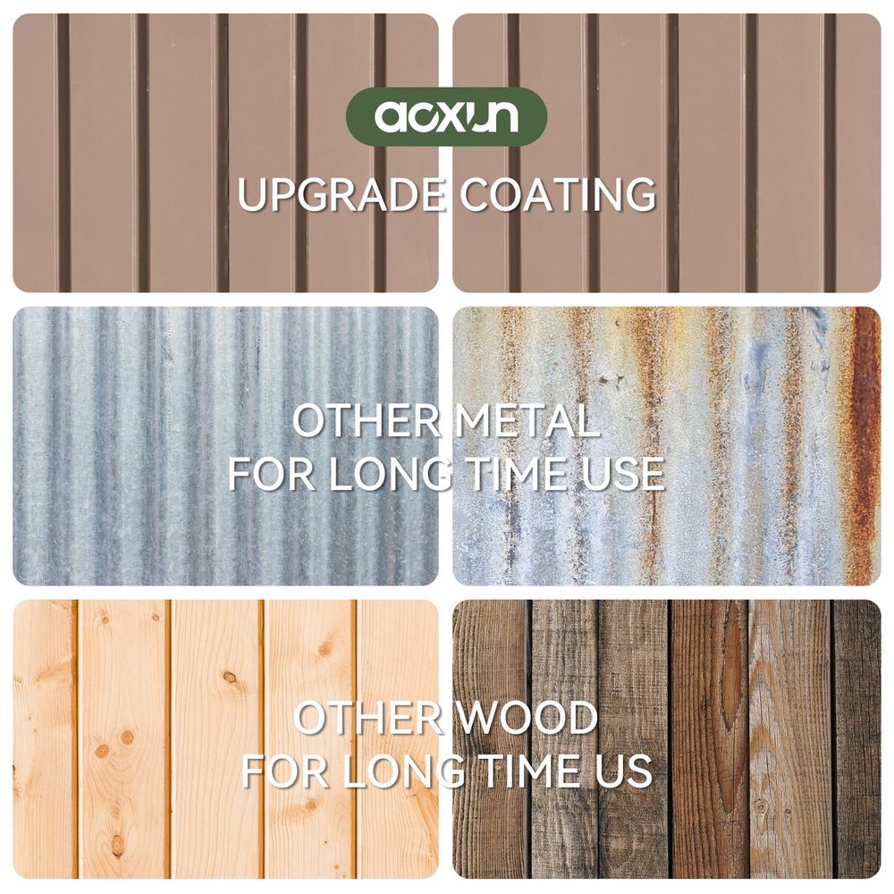 6.2x4 FT Shed Outdoor Storage  - огляд і ціна Gardening Tools B&Q