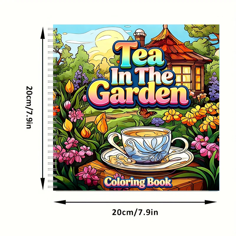 Tea In The Gardens Coloring Bo - огляд і ціна Gardening Tool