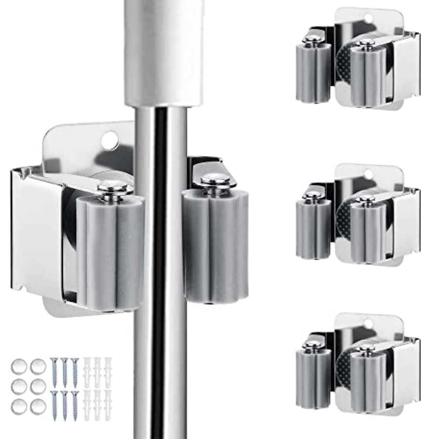 3PCS Broom and Mop Holder, Hea - огляд і ціна Gardening Tools Organizer